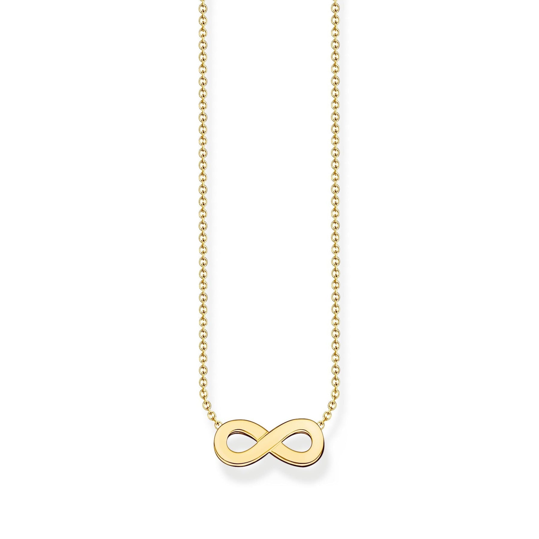 Thomas Sabo Necklace with Infinity Pendant - Gold