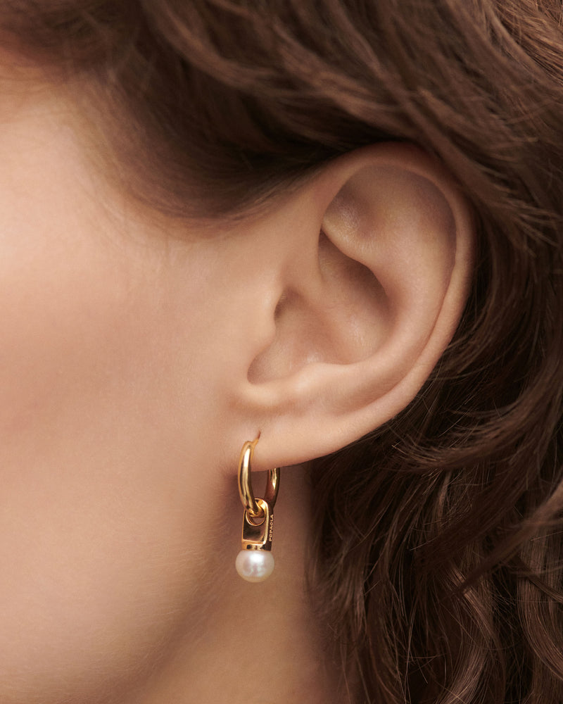PDPaola La Perla Hoop Earrings