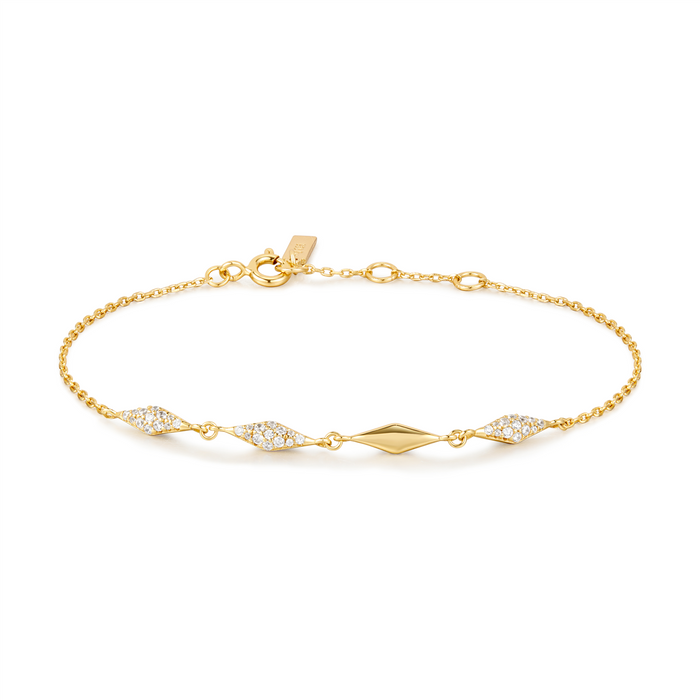 Ania Haie Silver Multi Sparkle Bracelet
