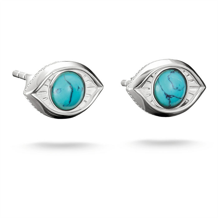Thomas Sabo Elyndra Eye Int. Turquoise Stud Earrings