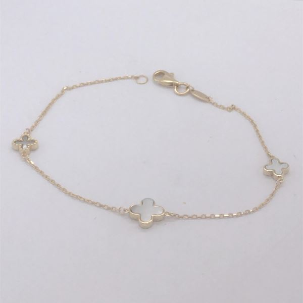 Mother of Pearl on Trace Bracelet