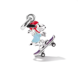 Thomas Sabo Peanuts™ Charm Snoopy on skateboard – Connect