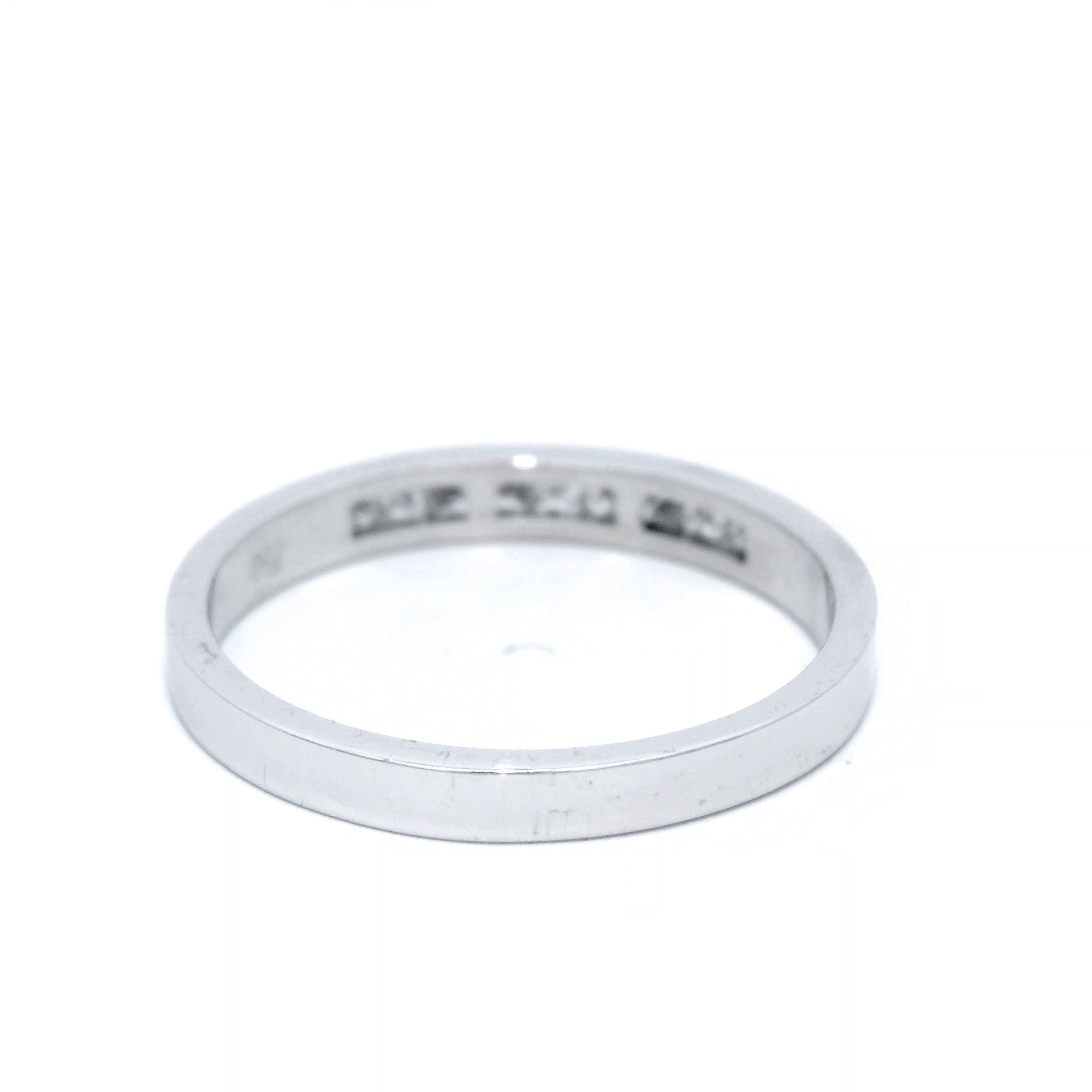 Diamond Set Eternity Ring in White Gold