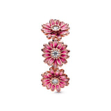 Pandora Pink Daisy Flower Trio Ring