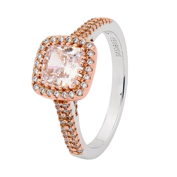 Georgini Argyle Rose Gold Ring