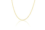 9 Carat Yellow Gold Magic Wheat Chain 21cm