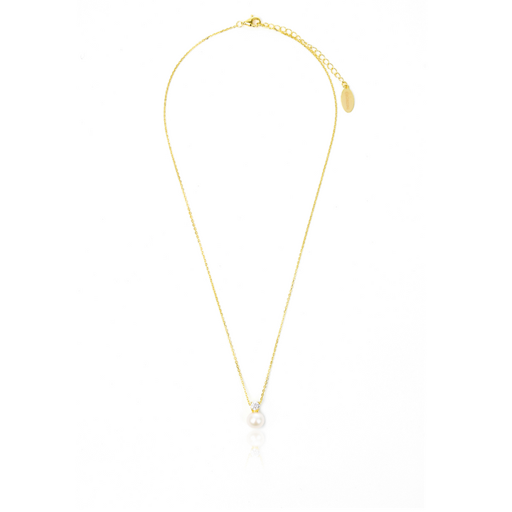 Georgini Oceans Noosa Freshwater Pearl Necklace Gold