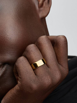 Pandora Engravable Wide Band Ring