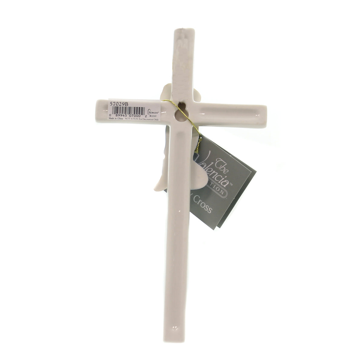 Praying Baby Boy Cross | Porcelain