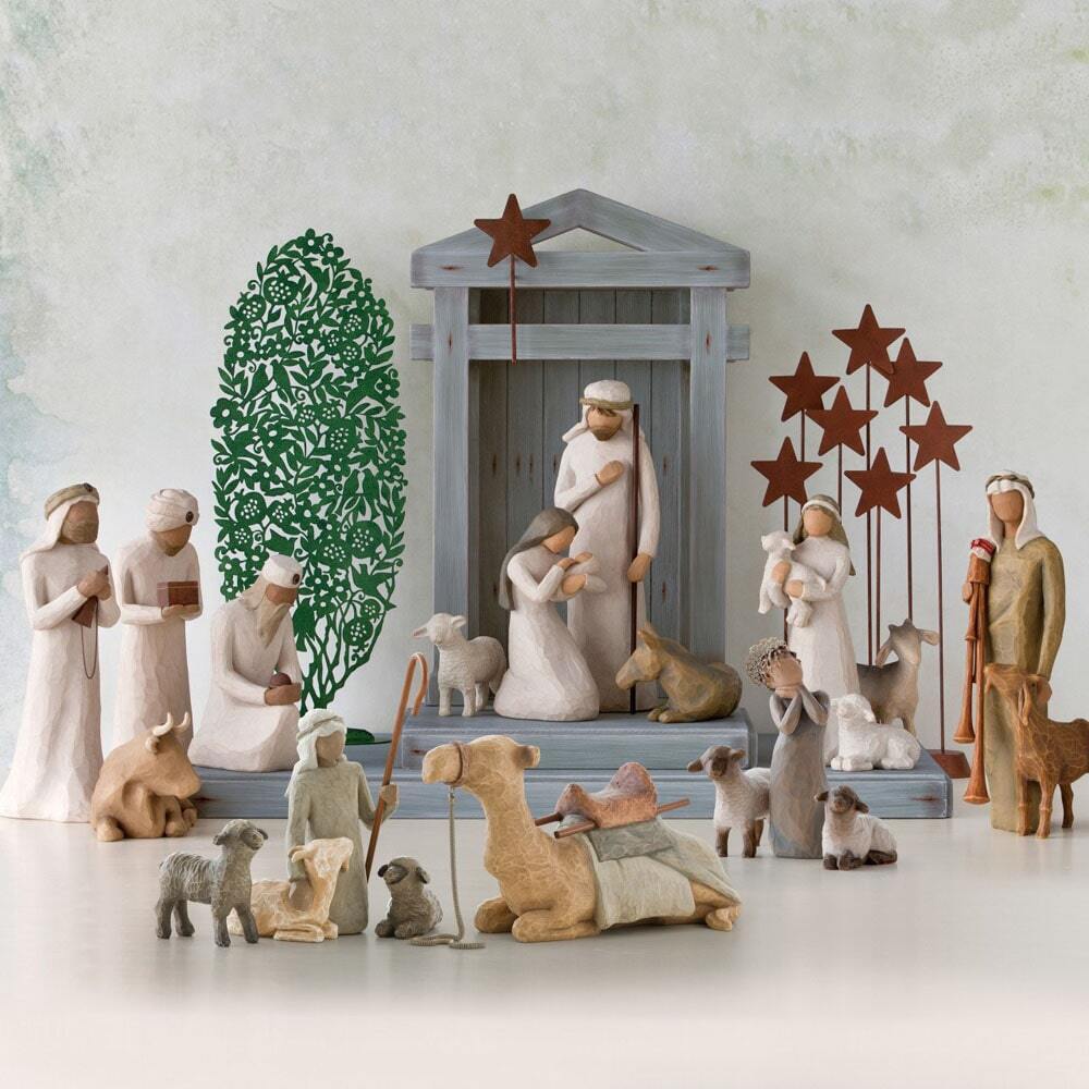 Willow Tree  Shepherd and Stable Animals