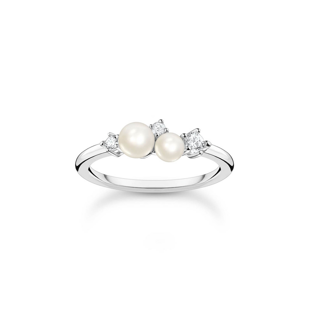 Thomas Sabo Pearl and Cubic Zirconia Ring