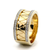 Diamond Band RIng Set in Yellow Gold