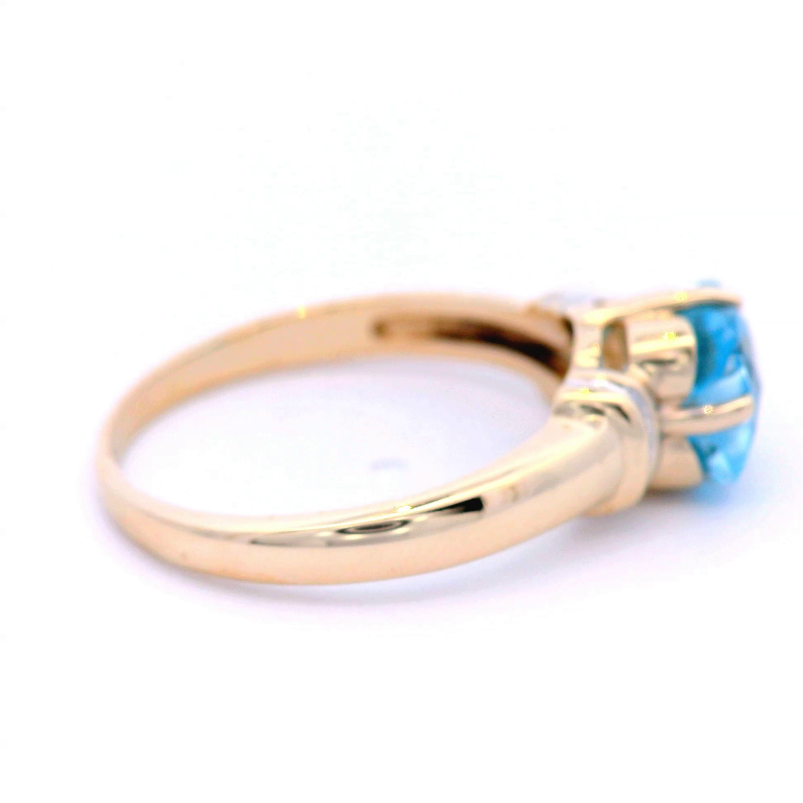 Topaz Dress Ring in Yellow Gold