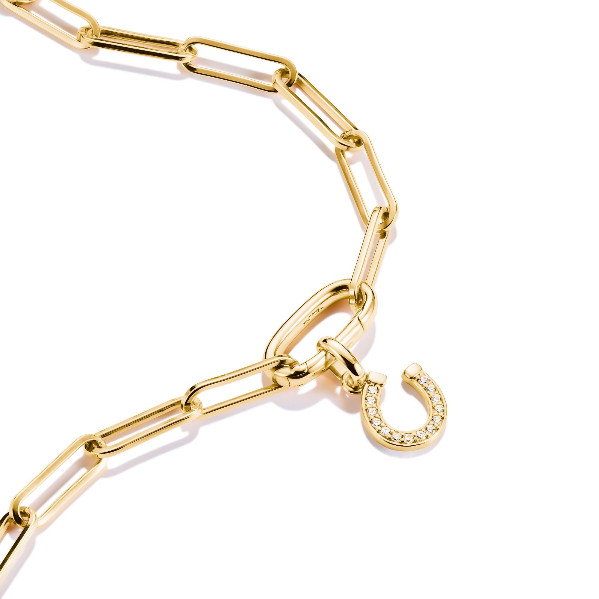 Thomas Sabo Connect Charm Horseshoe Gold