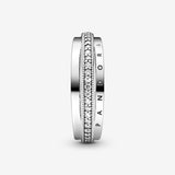 Triple Band Pavé Ring