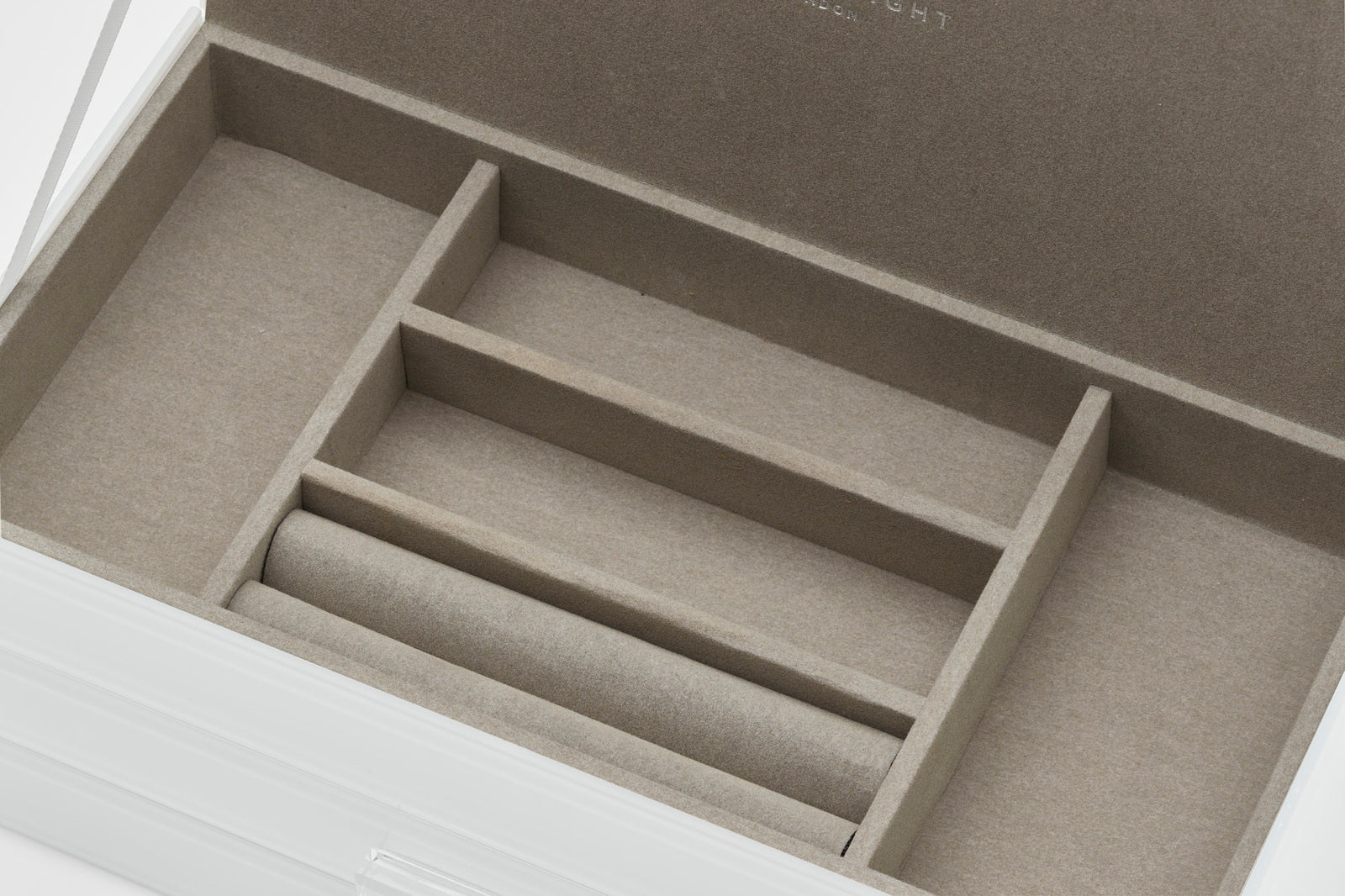 Gabriella White Large Jewellery Box