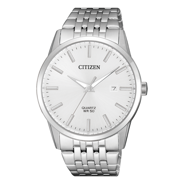 Citizen Quartz Silver Dial Stainless Steel BI5000-87A