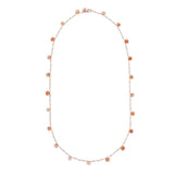 Bronzallure Rosary with Natural Stones Necklace