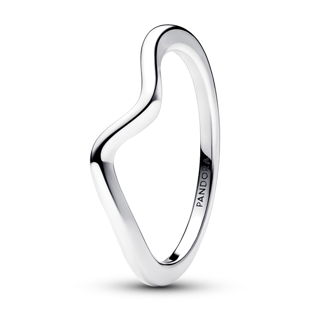 Pandora Wave sterling silver ring