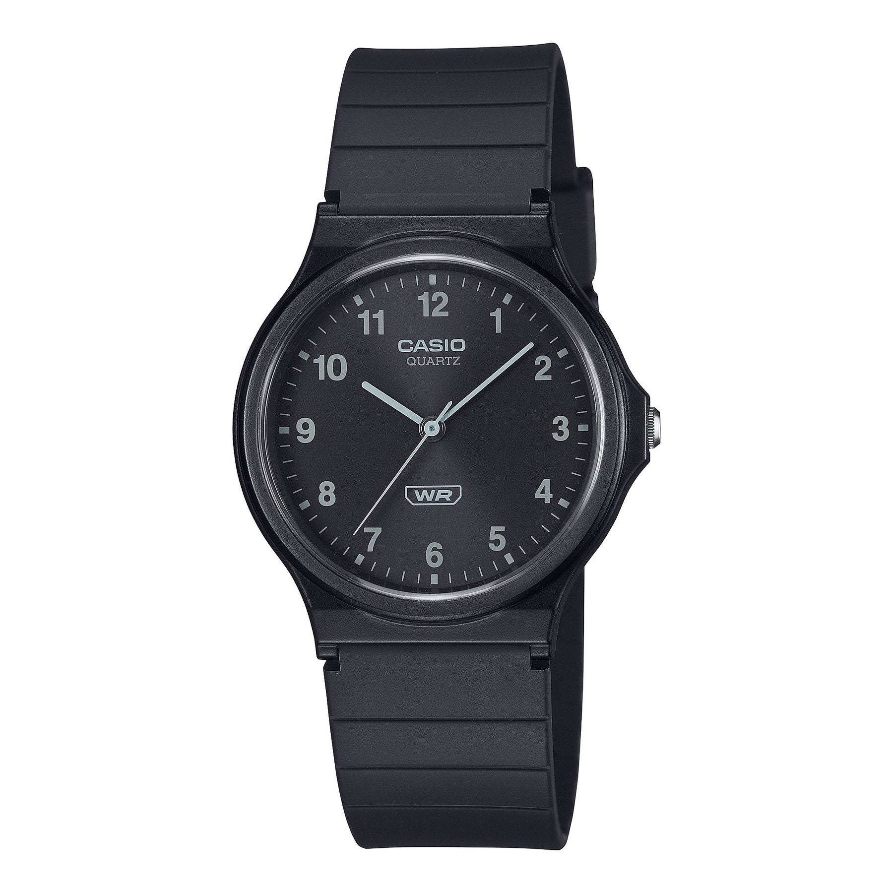 Casio Analogue Water Resistant BlackResin Band