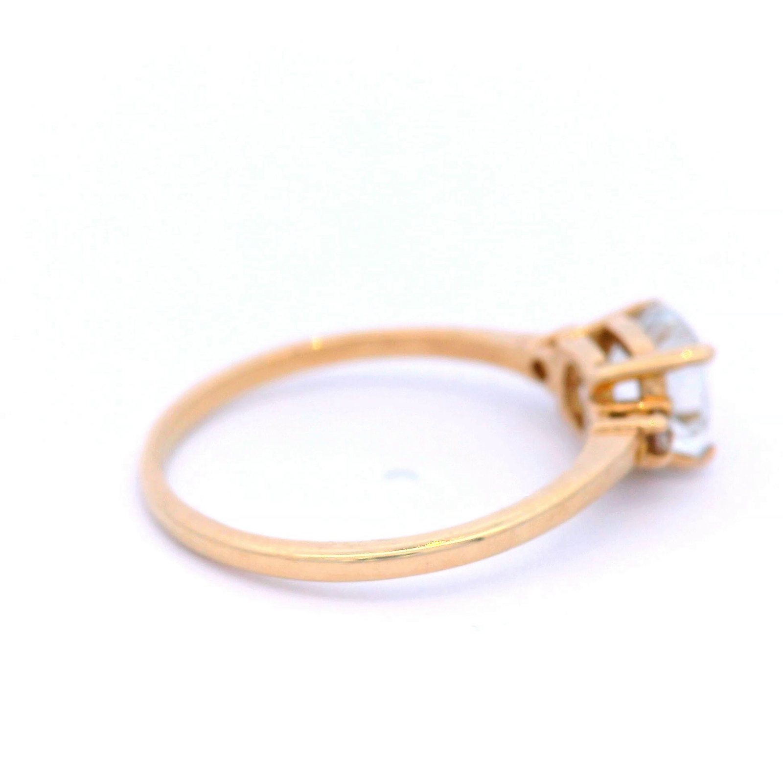 Aquamarine & Diamond Dress Ring