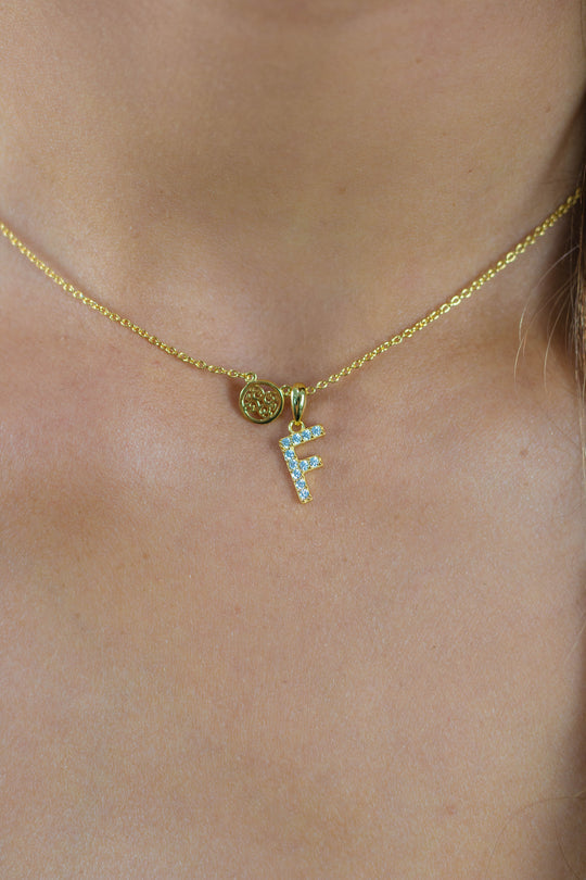 Georgini Luxury Letters A Initial Pendant