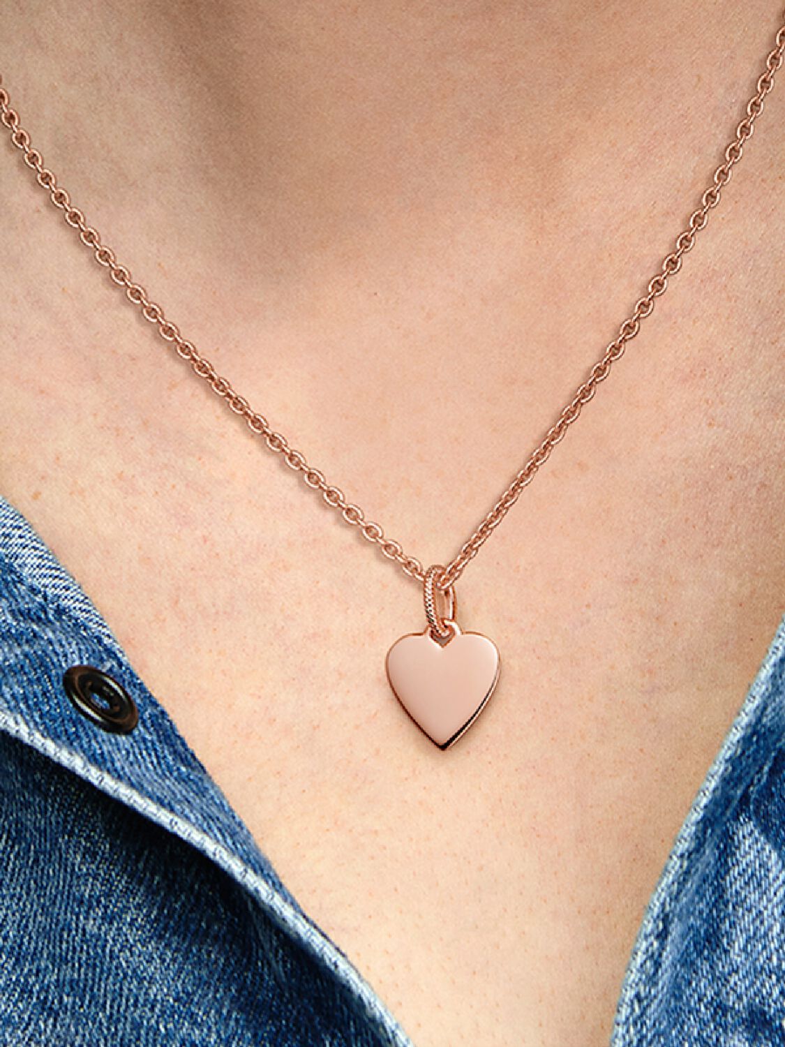 Pandora Engravable Heart Tag Pendant