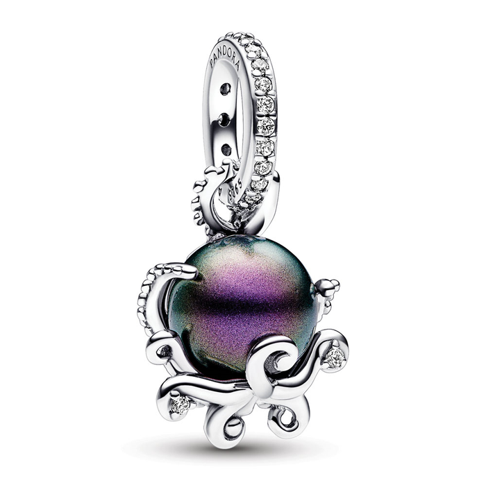 Pandora Disney The Little Mermaid Octupus Sterling Silver Dangle