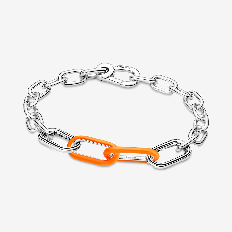 Pandora ME Styling Bright Orange Double Link