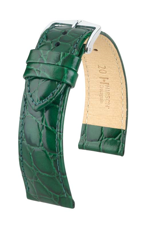 Hirsch 12302840-2 Crocograin Strap