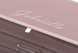 Gabrella Dusty Rose Medium Glass  Jewellery Box