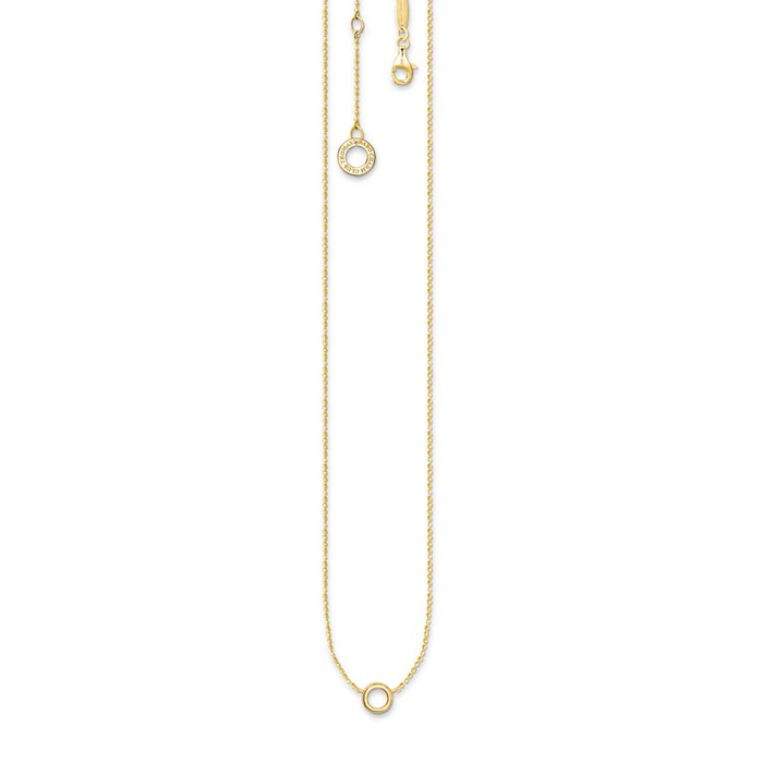 Thomas Sabo Charm Club Gold Plated Fine Necklace