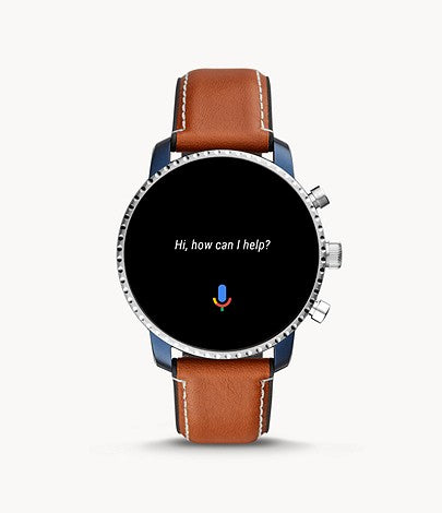 Fossil Gen 4 Explorist Tan Leather Smartwatch
