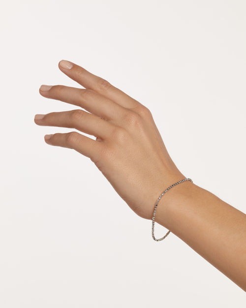 PDPAOLA Marina Silver Chain Bracelet