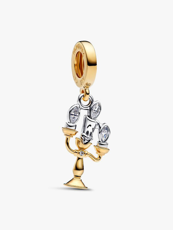 Pandora Disney Beauty and the Beast Lumiere Dangle Charm