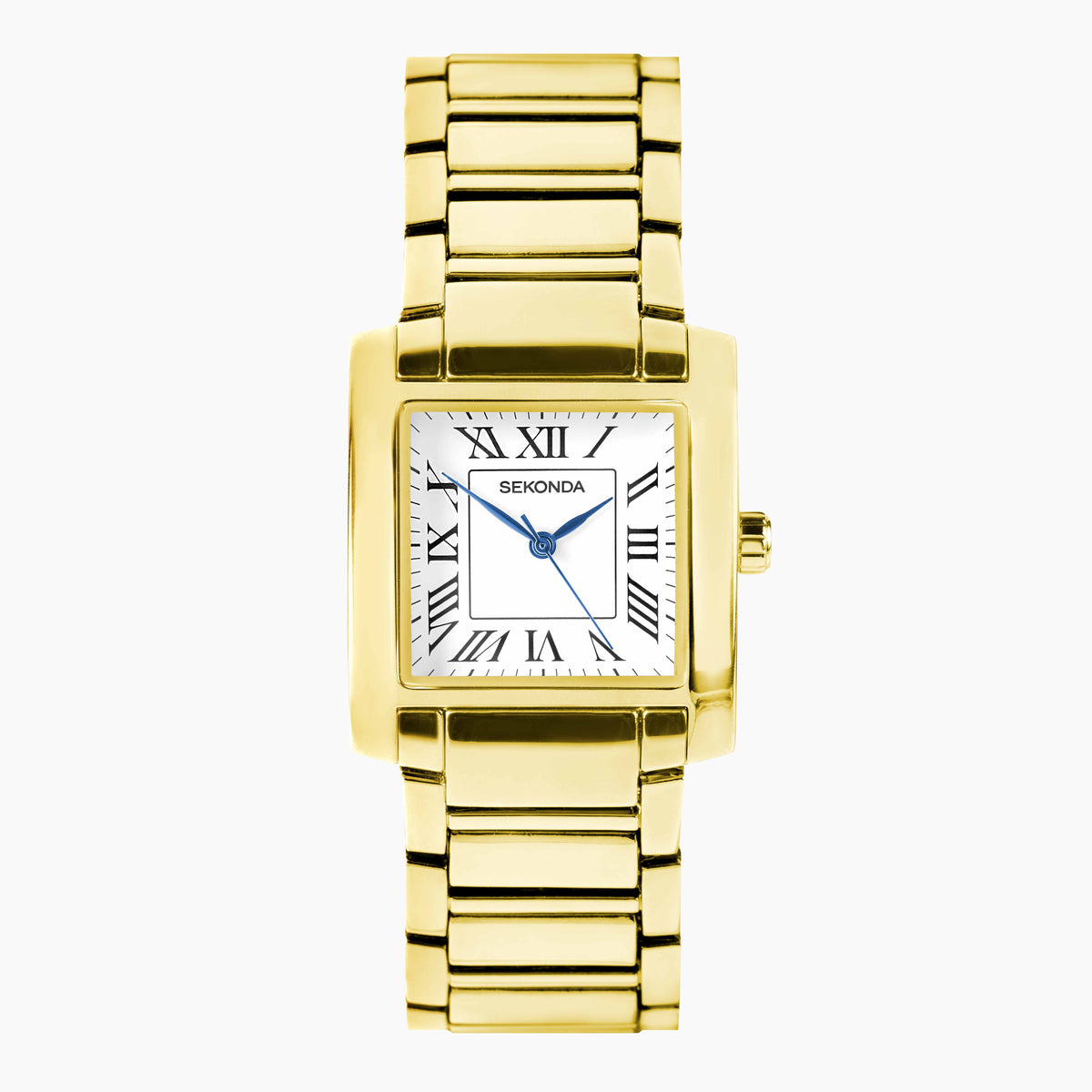 Sekonda Montreal Men's Watch  Gold Alloy Case &amp; Bracelet with White Dial  30244