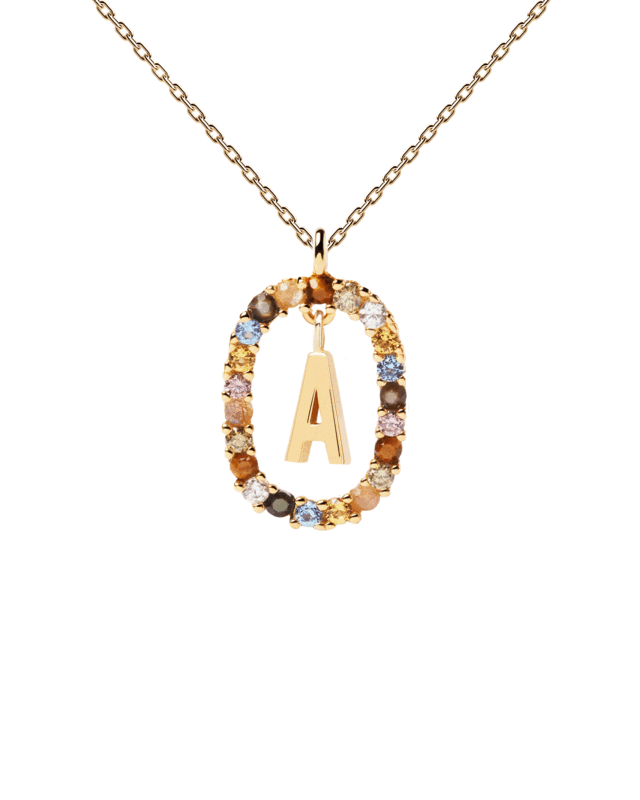 PDPAOLA Letters 2021 Z Necklace