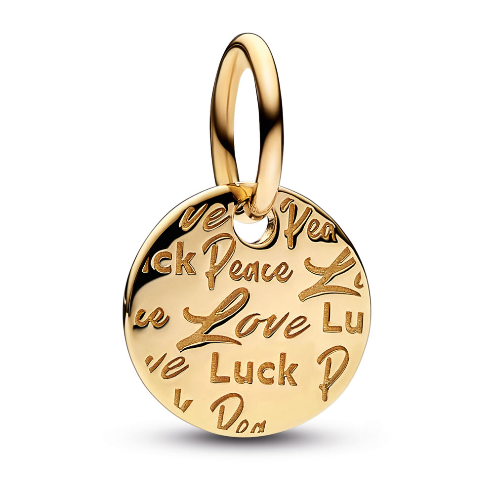 Pandora Peace, Love &amp; Luck Dangle Charm