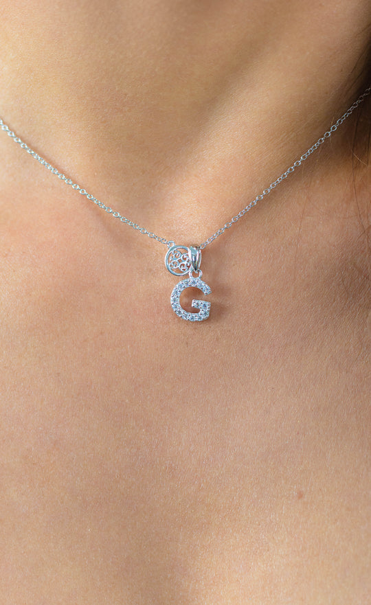 Georgini Luxury Letters A Initial Pendant