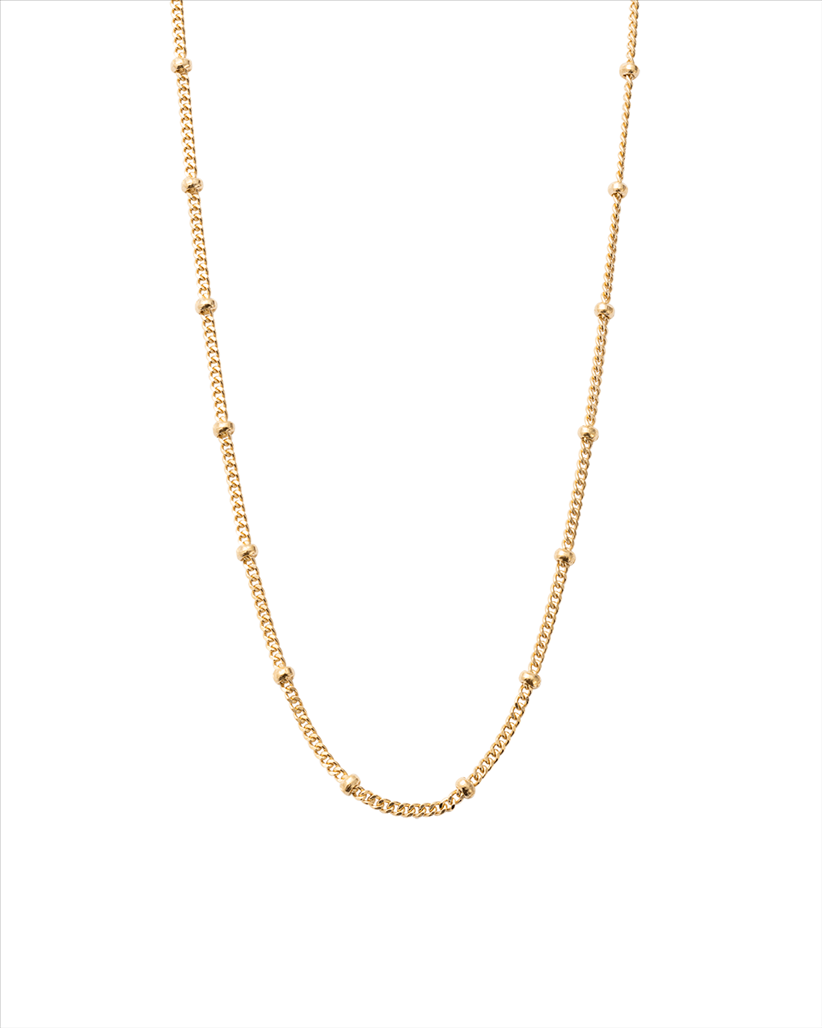 Kirstin Ash  18ct Gold Vermeil Bespoke Ball Chain 16-18