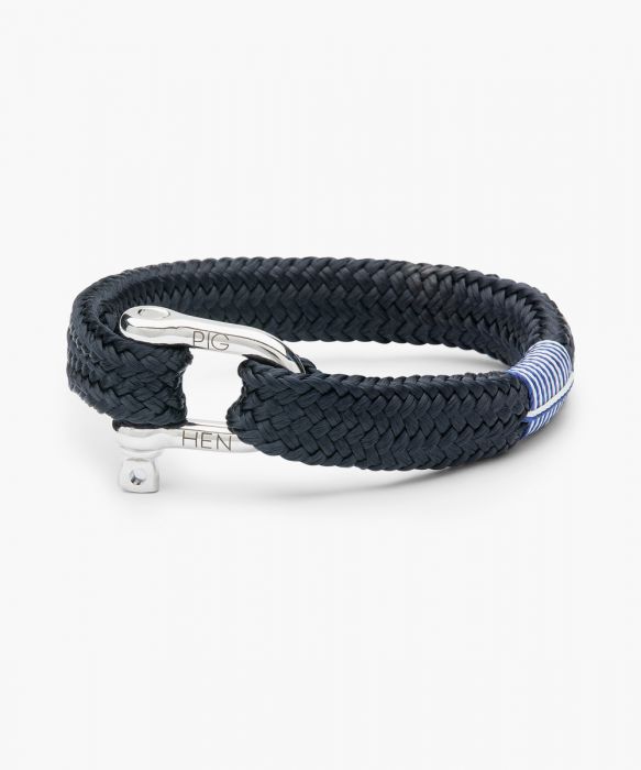 Pig & Hen Gorgeous George Navy Silver XLarge