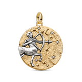 Pandora Sagittarius Zodiac Oversized Medallion Charm