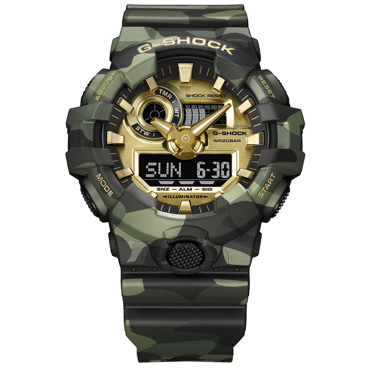 G-Shock Duo Camo GA700CMG-3A