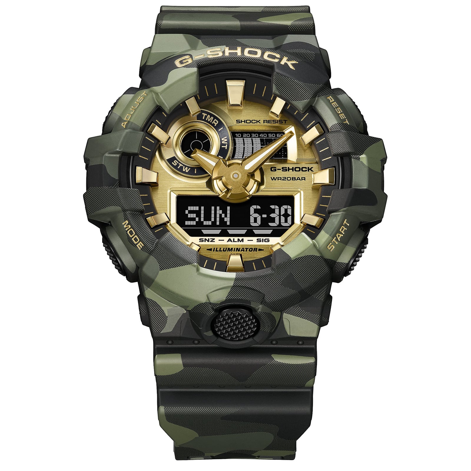 G-Shock Duo Camo GA700CMG-3A