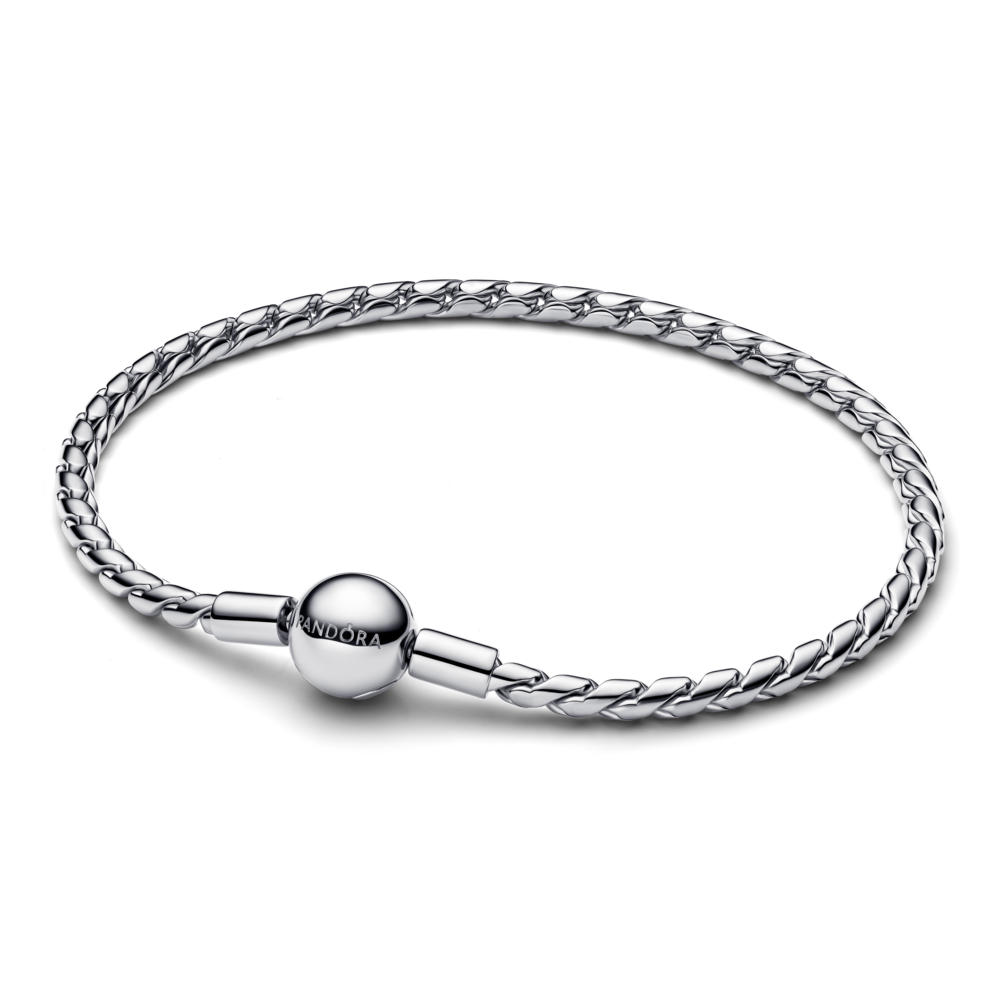 Pandora Round Clasp Wing Chain Bracelet