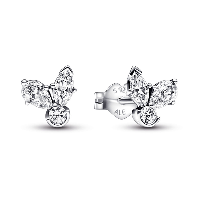 Sparkling Herbarium Cluster Stud Earrings