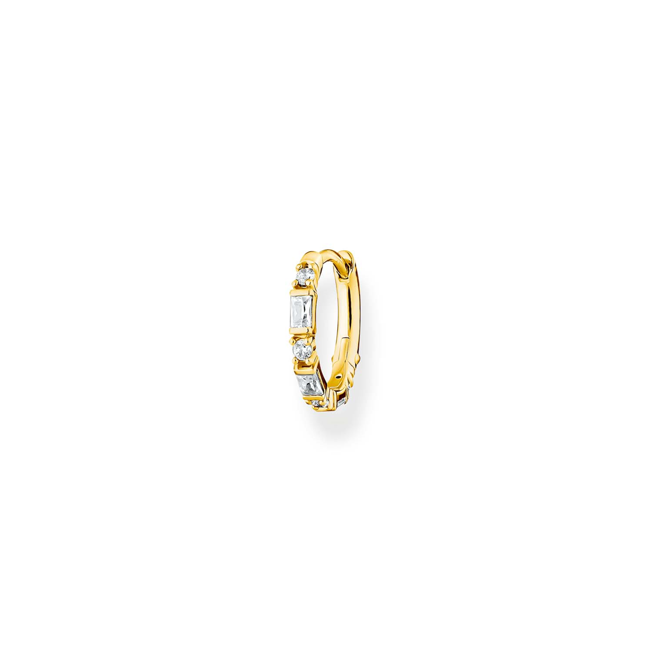 Thomas Sabo Gold Cubic Zirconia Single Huggie