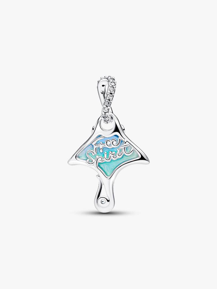 Pandora Murano Glass Manta Pendant Charm