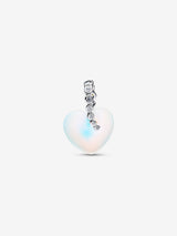 Pandora Shooting Star & Heart Dangle Charm