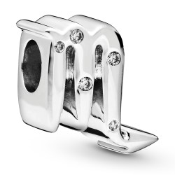 Pandora Scorpio Zodiac Silver Charm w CZ